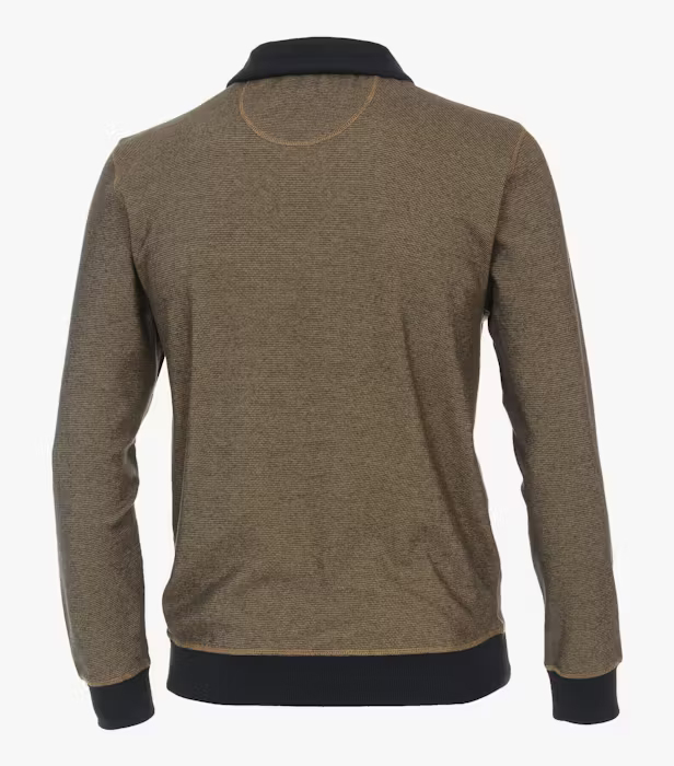 Pulover troyer bumbac barbati CASA MODA galben [2]