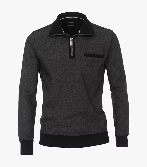 Pulover troyer bumbac barbati CASA MODA gri [1]