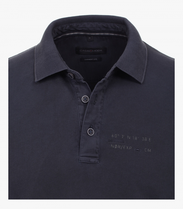 Bluza polo bumbac barbati CASA MODA Bergen bleumarin [3]
