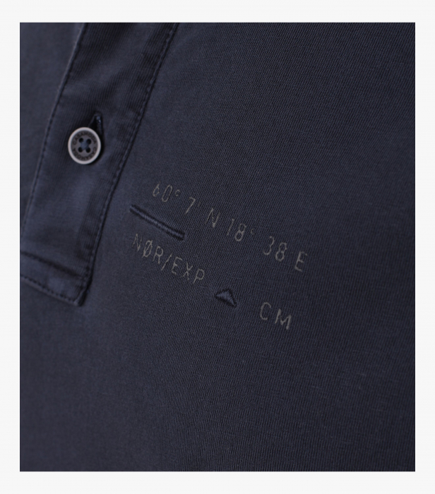 Bluza polo bumbac barbati CASA MODA Bergen bleumarin [4]
