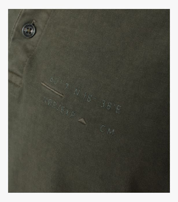 Bluza polo bumbac barbati CASA MODA oliv [4]