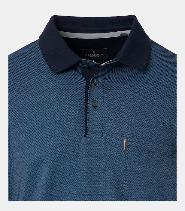 Bluza polo barbati CASA MODA albastru [3]