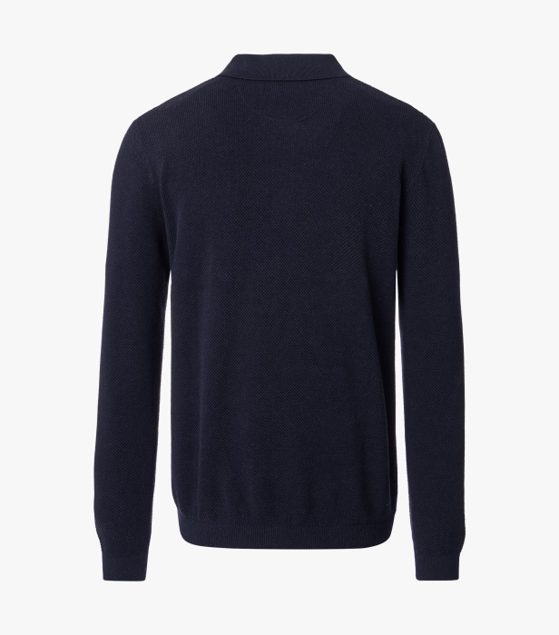 Bluza polo bumbac barbati CASA MODA bleumarin [2]