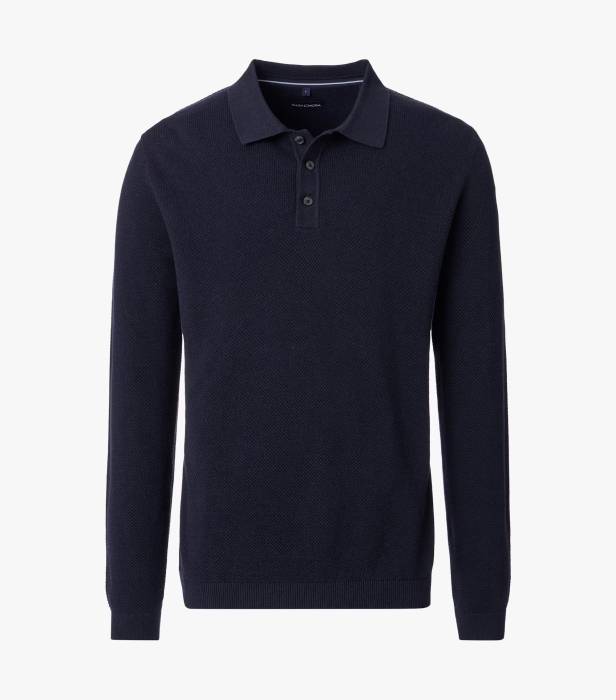 Bluza polo bumbac barbati CASA MODA bleumarin [1]