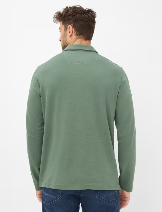 Bluza polo bumbac barbati BRAX PIRLO 273528-70435300 verde [4]