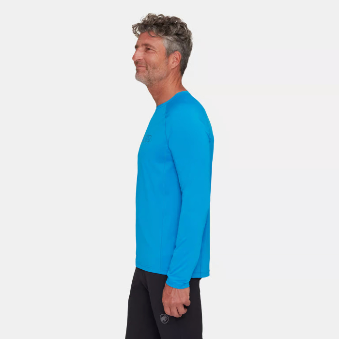 Bluza drumetie barbati MAMMUT Selun FL albastru [4]