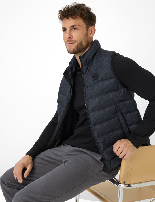 Bluza bumbac barbati BRAX TIMON negru [6]