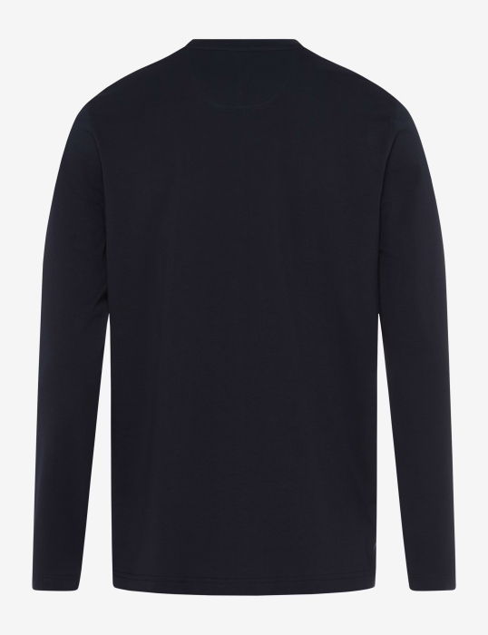 Bluza bumbac barbati BRAX TIMON bleumarin [2]