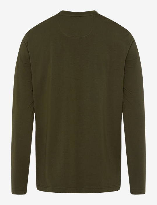 Bluza bumbac barbati BRAX TIMON kaki [2]