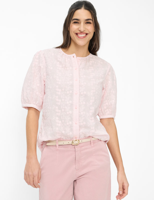 Bluza nasturi bumbac femei BRAX VEA roz [2]