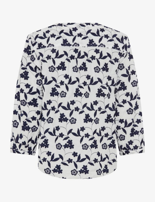 Bluza bumbac femei BRAX VELIA 415558-94151000 alb model floral [2]