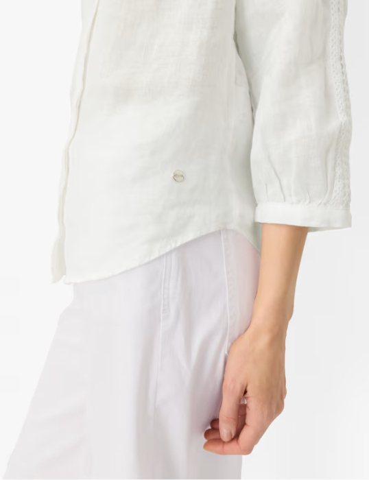 Bluza brodata in femei BRAX VELIA  alb [6]