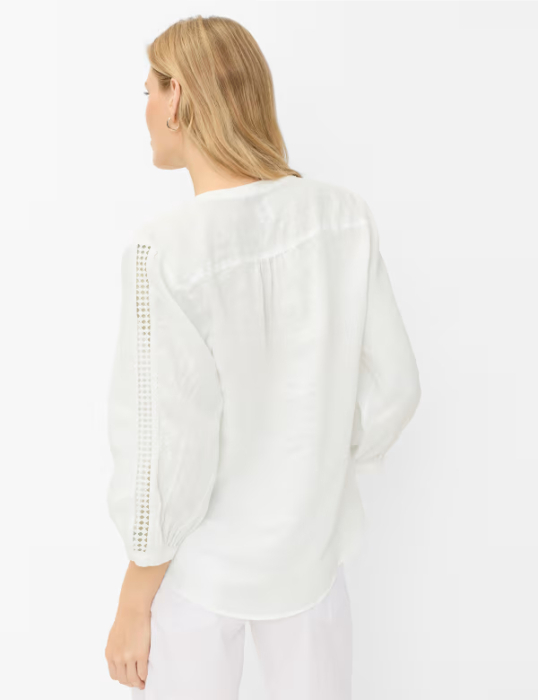 Bluza brodata in femei BRAX VELIA  alb [3]