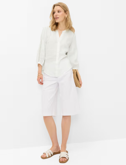 Bluza brodata in femei BRAX VELIA  alb [4]