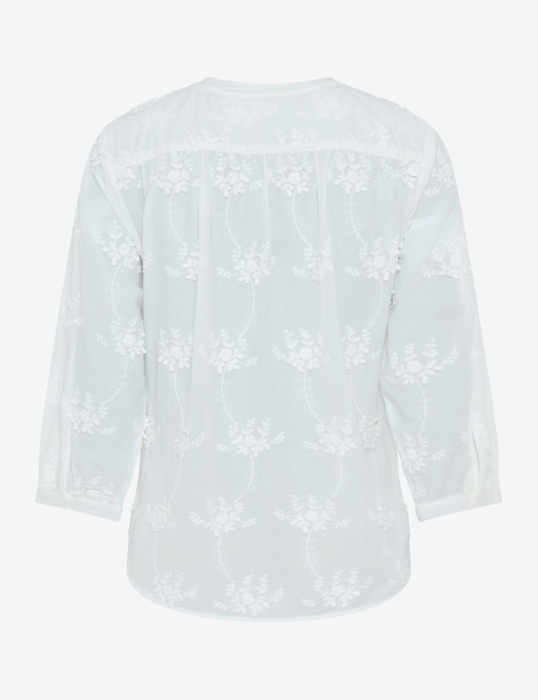 Bluza brodata bumbac femei BRAX VELIA alb [2]