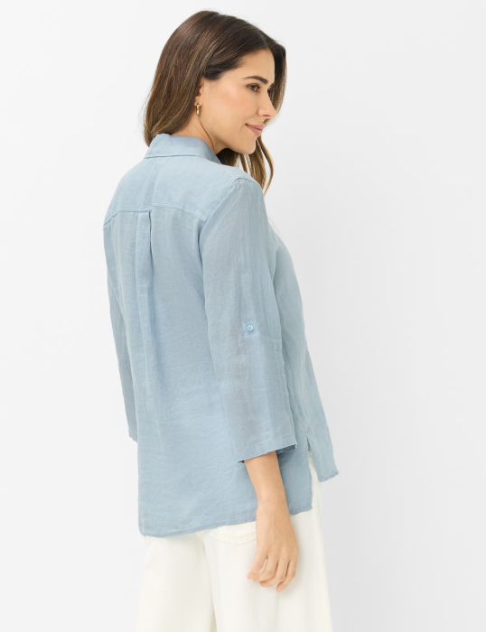 Bluza in maneci 3/4 femei  BRAX VICKI bleu [3]