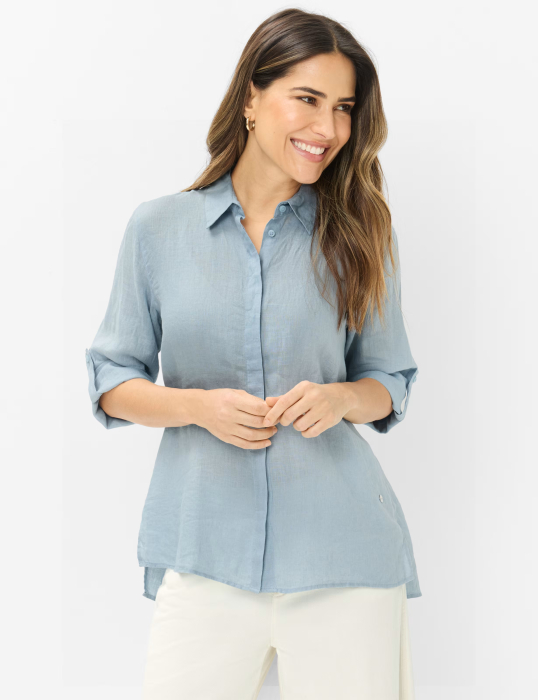 Bluza in maneci 3/4 femei  BRAX VICKI bleu [2]