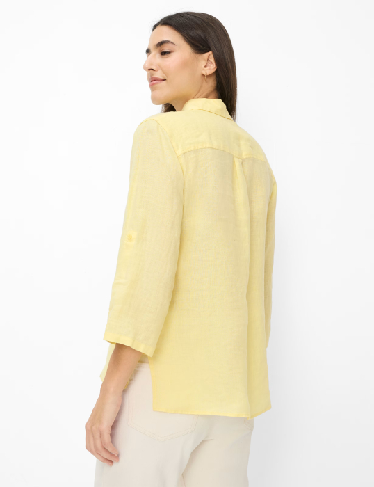 Bluza in maneci 3/4 femei  BRAX VICKI galben [3]