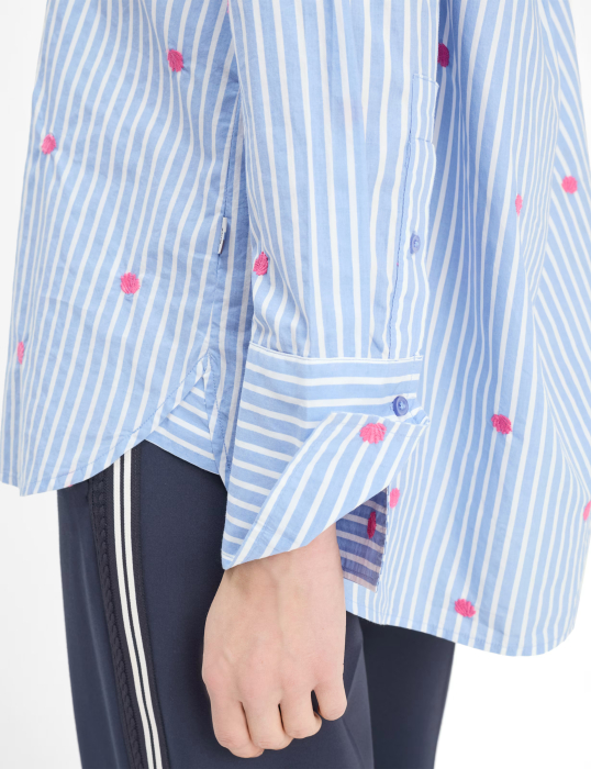 Bluza bumbac femei BRAX VIKI bleu dungi [7]