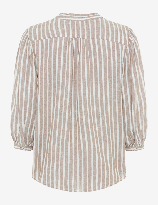 Bluza in/vascoza maneca 3/4 femei BRAX VIOLET maro [3]