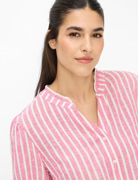 Bluza in/vascoza maneca 3/4 femei BRAX VIOLET roz [7]