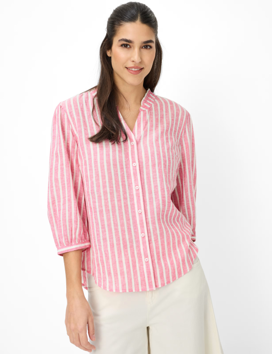 Bluza in/vascoza maneca 3/4 femei BRAX VIOLET roz [3]