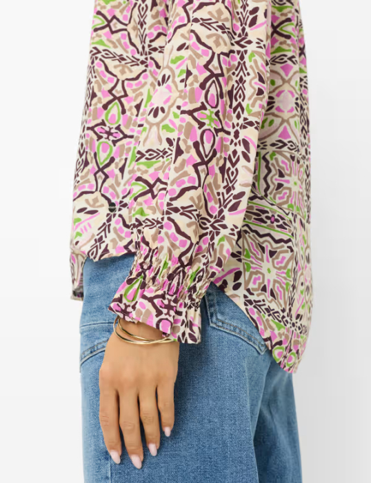 Bluza femei VIOLET mov floral [6]