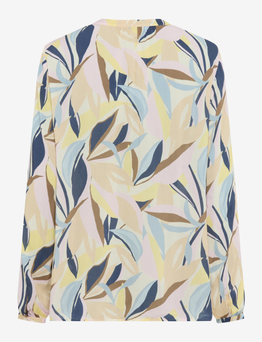 Bluza anchior femei BRA VIVI albastru/bej print floral [3]