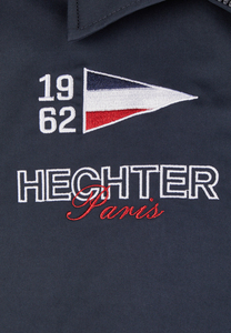 Jacheta bluzon HECHTER bleumarin logo tricolor brodat [3]