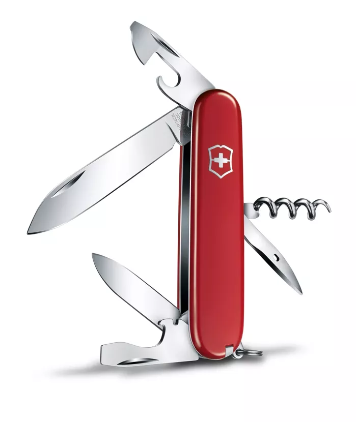 Cutit de buzunar multifunctional VICTORINOX Spartan 12 functii rosu [4]