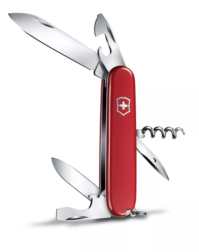 Cutit de buzunar multifunctional VICTORINOX Spartan 12 functii rosu [3]
