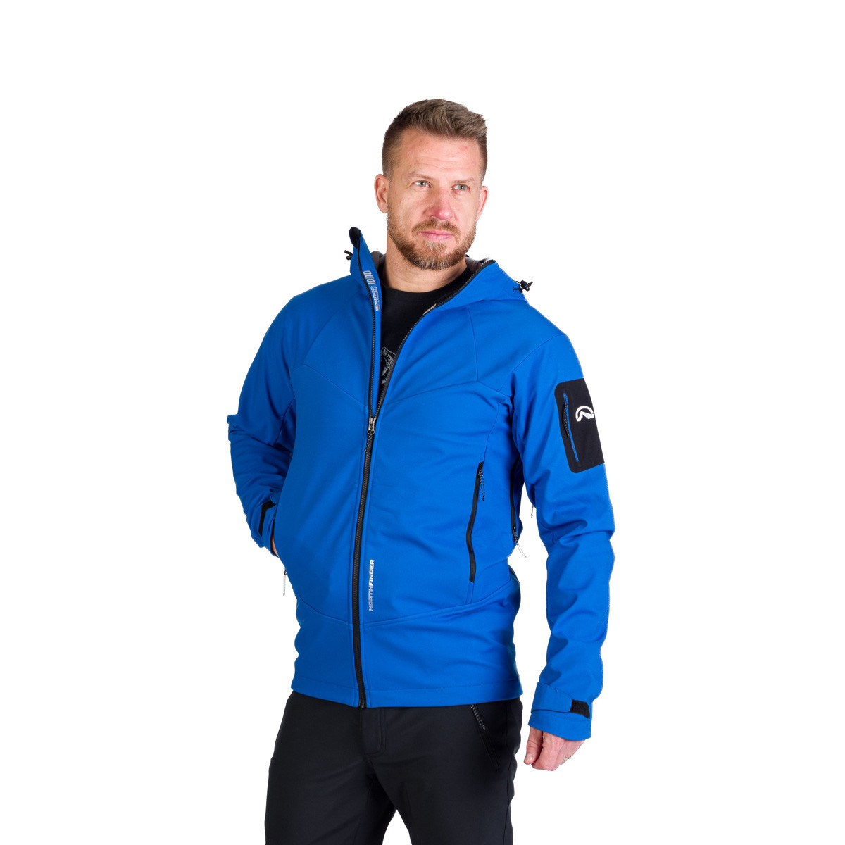 Jacheta outdoor softshell 3L 10K/10K barbati NORTHFINDER Fabio albastru [6]