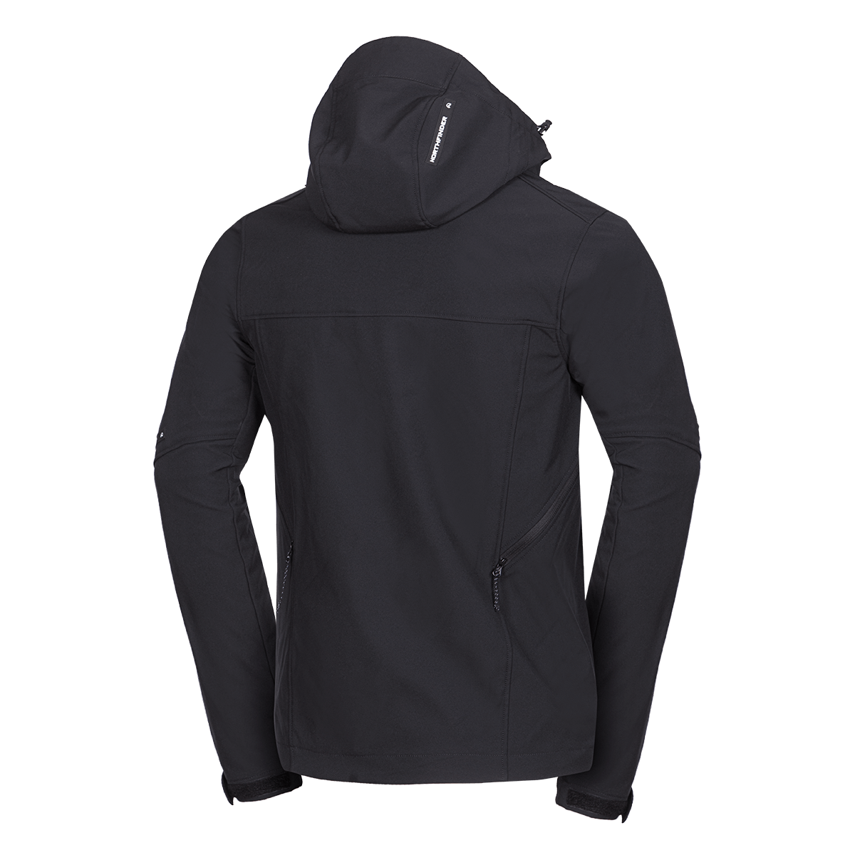 Jacheta drumetie softshell 3L 5K/5K gluga bărbați NORTHFINDER ANTONI negru [2]