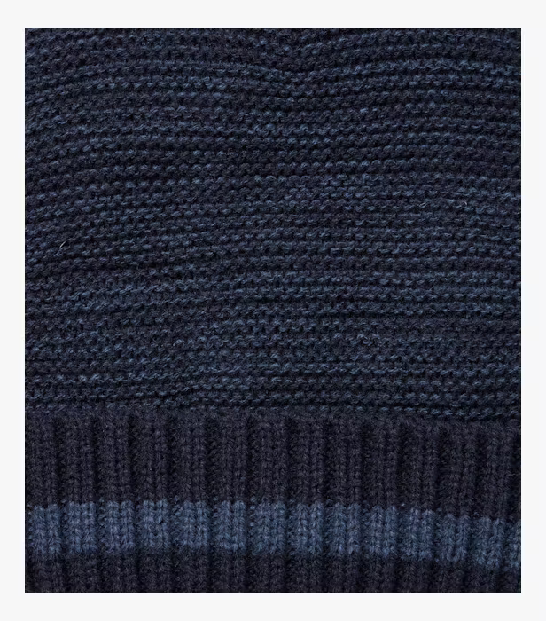 Caciula casual barbati CASA MODA bleumarin melanj dungi [2]