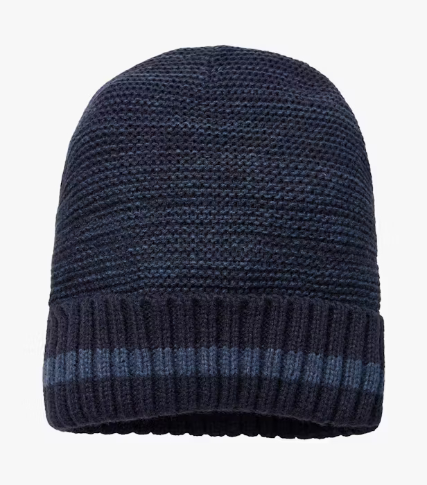 Caciula casual barbati CASA MODA bleumarin melanj dungi [1]