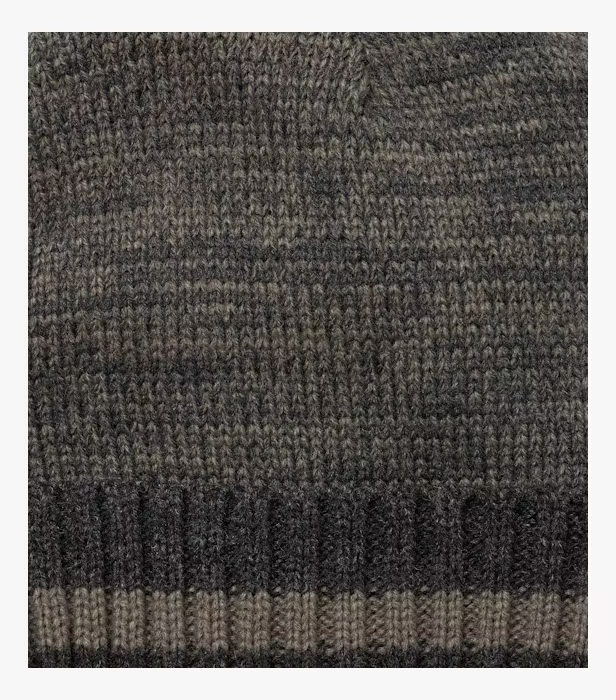 Caciula casual barbati CASA MODA oliv melanj dungi [2]