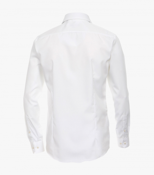 Camasa maneca extralunga barbati VENTI Modern Fit bumbac alba 69cm [2]