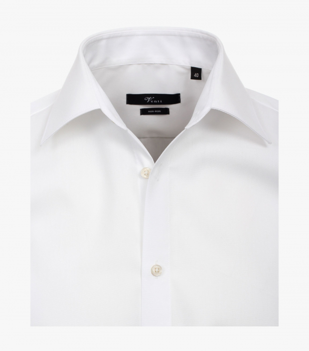 Camasa maneca extralunga barbati VENTI Modern Fit bumbac alba 69cm [3]