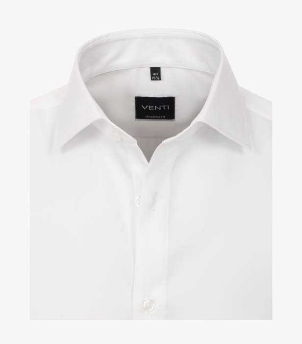 Camasa bumbac barbati VENTI Modern Fit  alba [3]