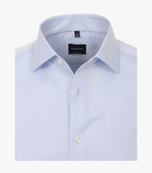 Camasa bumbac barbati VENTI Modern Fit bleu [3]
