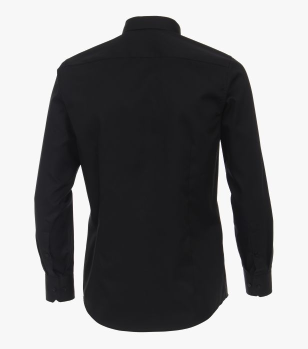 Camasa maneca extralunga 72cm barbati VENTI ModernFit negru [2]