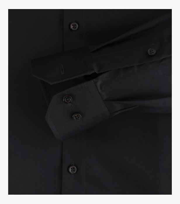 Camasa maneca extralunga 72cm barbati VENTI ModernFit negru [4]