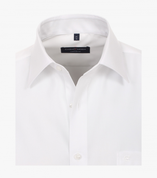 Camasa bumbac barbati CASA MODA ComfortFit alb [3]