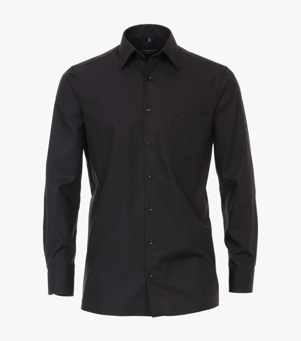 Camasa bumbac barbati CASA MODA ComfortFit negru [1]