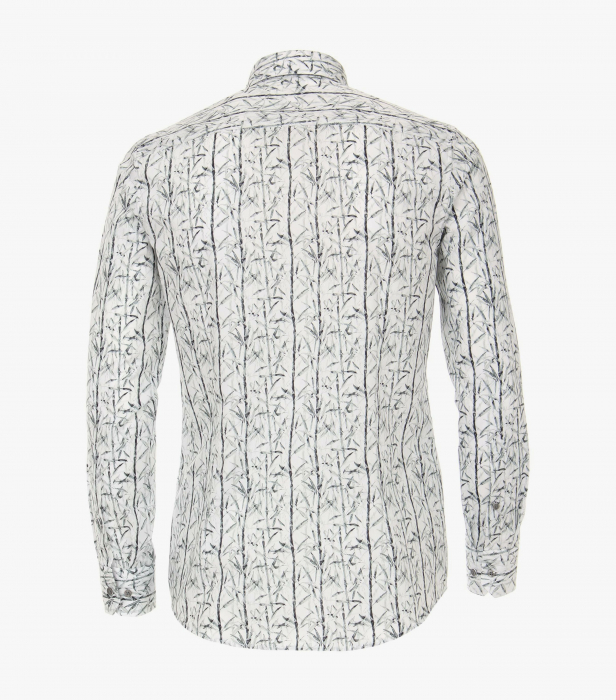 Camasa bumbac barbati VENTI ModernFit print antracit [2]