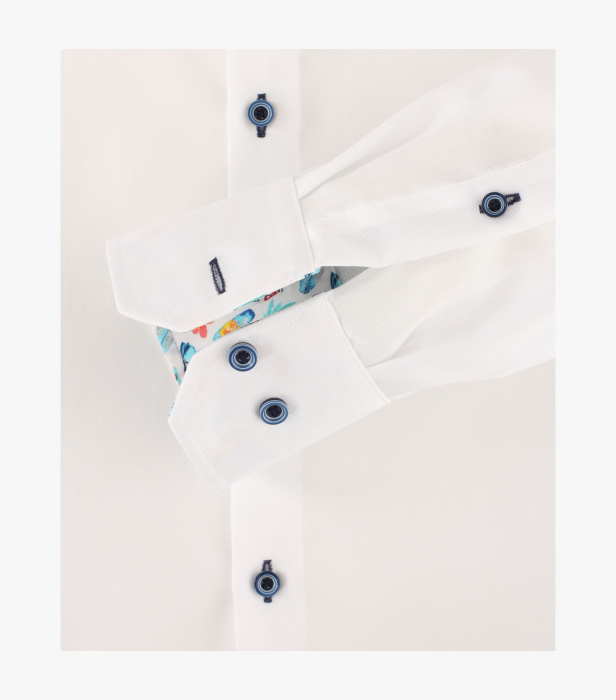 Camasa bumbac barbati VENTI Modern Fit alba [4]