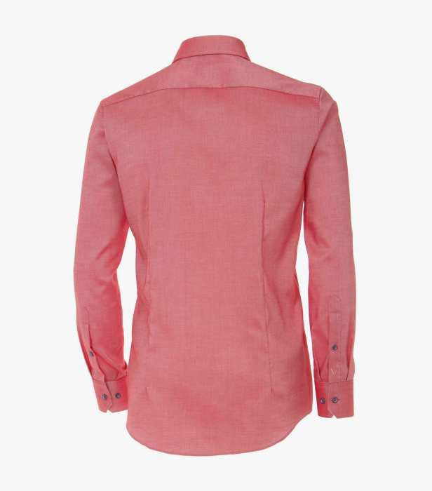 Camasa bumbac barbati VENTI Modern Fit rosie [2]