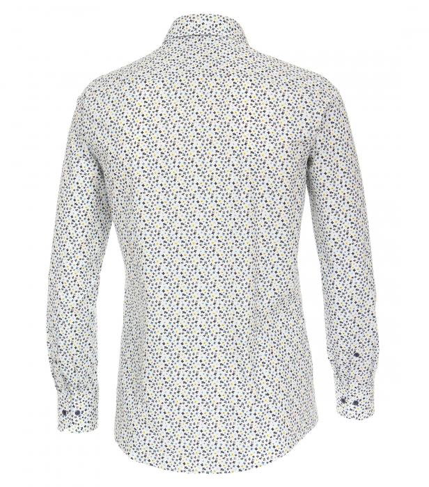 Camasa bumbac barbati VENTI ModernFit albastru print floral [2]