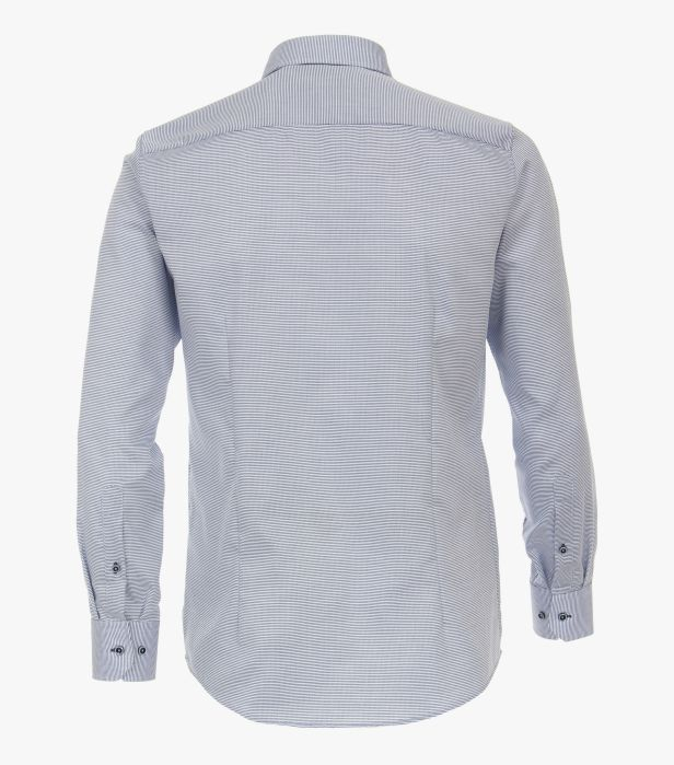 Camasa bumbac barbati VENTI ModernFit albastru dungulite [2]