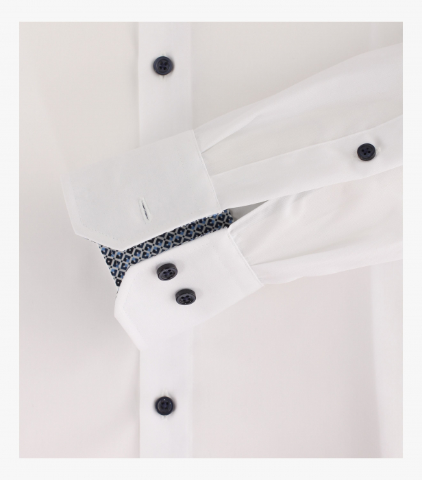 Camasa bumbac barbati VENTI ModernFit alb [4]